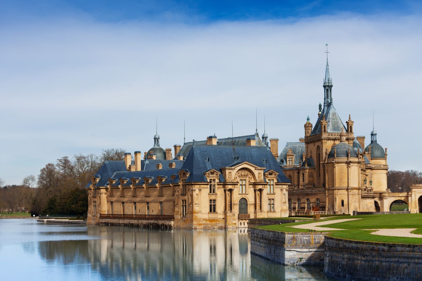 Le château de Chantilly, lieu envoûtant à visiter à deux.